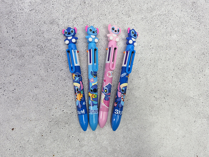 Pack 4 lapiceras colores intercambiables